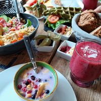 Brunch for 2 at Moehren Milieu Eco Cafe in Mainz
