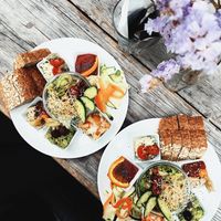 „Avocado Frühstück“ & „Deftiges Frühstück“  at Moehren Milieu Eco Cafe in Mainz