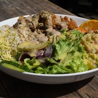 Buddha Bowl at Moehren Milieu Eco Cafe in Mainz