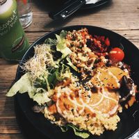 So delicious :) at Moehren Milieu Eco Cafe in Mainz