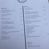 Menu  at Moehren Milieu Eco Cafe in Mainz