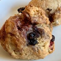 scone at Moehren Milieu Eco Cafe in Mainz