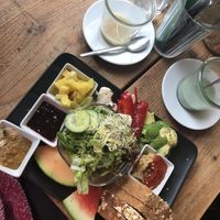 Frühstück  at Moehren Milieu Eco Cafe in Mainz