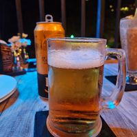 Lion larger at Cafe One Love in Uva Province