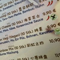 menu  at Mr.Dumpling & Noodle in Baden-württemberg
