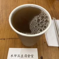 Sweet osmanthus plum juice  at Ho Jia Steamed Tofu in Taipei City