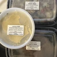 All were super delicious!!   at Vegan Stops in Long Beach