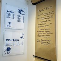 Menu   at Cracked Coffee in Pennsylvania