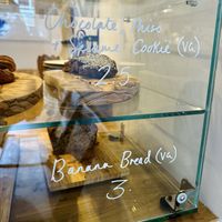 Vegan cakes  at Cracked Coffee in Pennsylvania