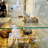 Vegan cakes  at Cracked Coffee in Pennsylvania