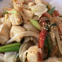 פאד ואן סן טבעוני עם טופו  at Thaistory Eilat - תאיסטורי אילת in Eilat
