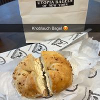   at Utopia Bagels in New York