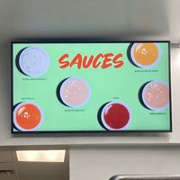 Sauces  at Earth Burger - NW Loop in San Antonio
