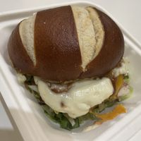 BBQ Mayo BeyondMeat burger  at The Burgers in Hlavni Mesto Praha