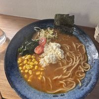 miso vegan ramen  at Ramen by Maru in Ljubljana