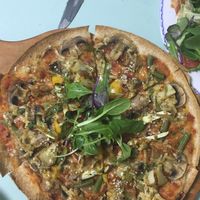 Pizza at Jack and the Beanstalk in Busan