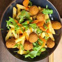 Hummus Fries at Cafe Del Sol Bremen II/Osterholz in Bremen