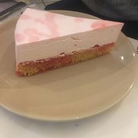 Yummy cake at Alhambra Cafe in Milan