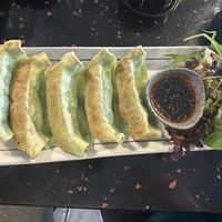 Gyoza   at Kaz’s workshop in Windsor