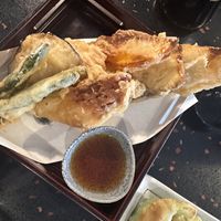 Tempura  at Kaz’s workshop in Windsor