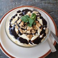 Spiced Pumpkin  Smoothie Bowl at Umbrella Cafe in Pokhara