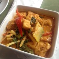 Red Curry Tofu at Thaijindesu in Newport News