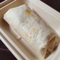 Beefy chipotle potato burrito at El Borracho - Ballard in Seattle