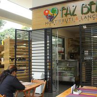 Fachada do restaurante. at Faz Bem - Asa Norte in Brasilia