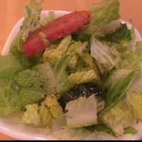 simple but flavorful salad at Hawwi Ethiopian in Alexandria