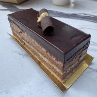 Opera cake   at Délice de Bernay in New York City