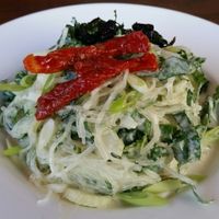 Alfredo kelp salad at LifeFood Organic in Santa Monica