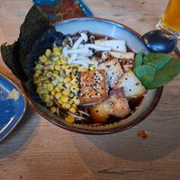 Too salty ramen, impossible to eat at Azja Bowl in Województwo Warmińsko-mazurskie