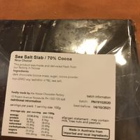 Sea salt  at Noosa Chocolate Factory in Brisbane