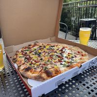 Takeout pizza & beer!  at Franklin Pizza Tavern (Vito’s) in Franklin