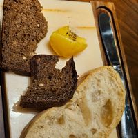 Homemade sourdough bread at Boulevard Restaurant & Bakery in Samarqand Viloyati