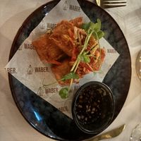 Fried cassave with the most delicious sambal saucee  at Waber. in Overijssel