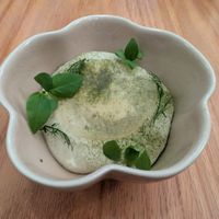 The dill in this dessert worked! at Trèfle in Lyon