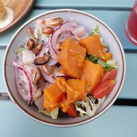 Ceviche at Restaurant Equilibrio in Région Wallonne