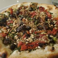 Vegano pizza at Bravo in Jackson