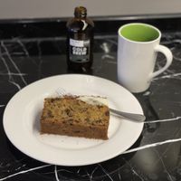 Fruit cake and cold brew from RGB, Kuala Lumpur  at RGB and The Bean Hive in Kuala Lumpur