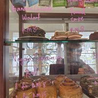 Vegan cinnamon rolls  at RGB and The Bean Hive in Kuala Lumpur