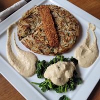 Vegan russet potato rosti at RGB and The Bean Hive in Kuala Lumpur