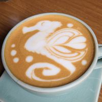 Oat milk latte at RGB and The Bean Hive in Kuala Lumpur