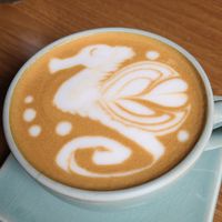 Oat milk latte at RGB and The Bean Hive in Kuala Lumpur