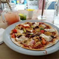 Vegan special pizza! at RGB and The Bean Hive in Kuala Lumpur