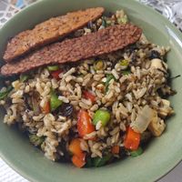 Basil olive fried rice. at RGB and The Bean Hive in Kuala Lumpur