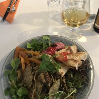 Saitan plate at OmNam in Helsinki