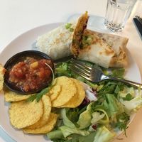 Burrito was a bit dry at OmNam in Helsinki