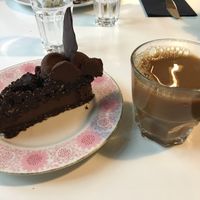 What a delicious cake! at OmNam in Helsinki