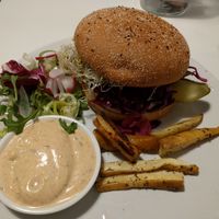 Omnam Burger at OmNam in Helsinki